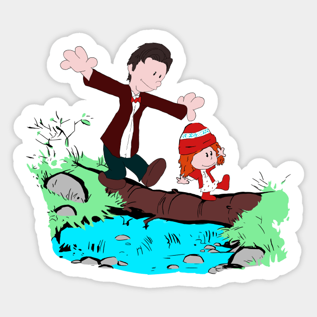 Amy & Doctor Sticker by Uwaki